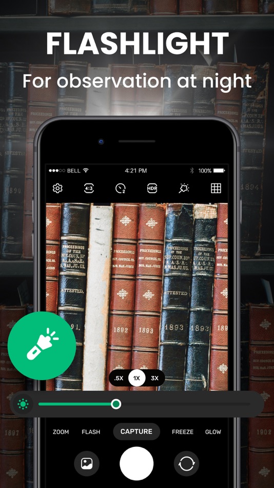 #5. Magnifier Flashlight (iOS) 게시자: alkesh dudhat