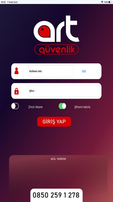 Art Güvenlik Screenshot