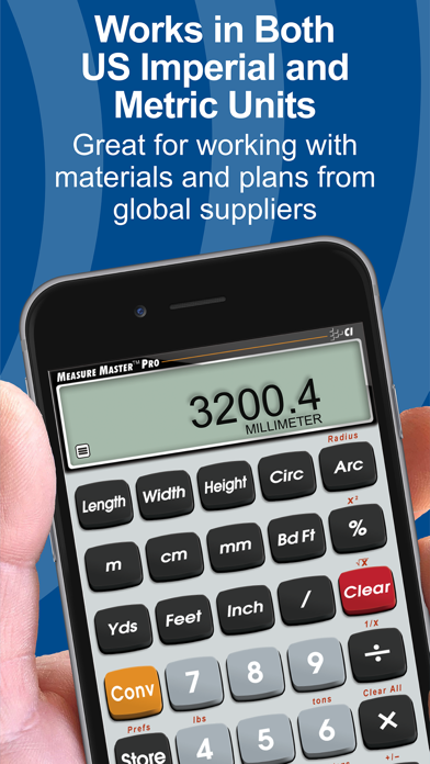 Measure Master Pro Calculator Screenshot