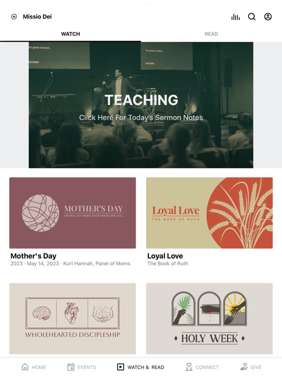 Screenshot #6 pour Missio Dei Church