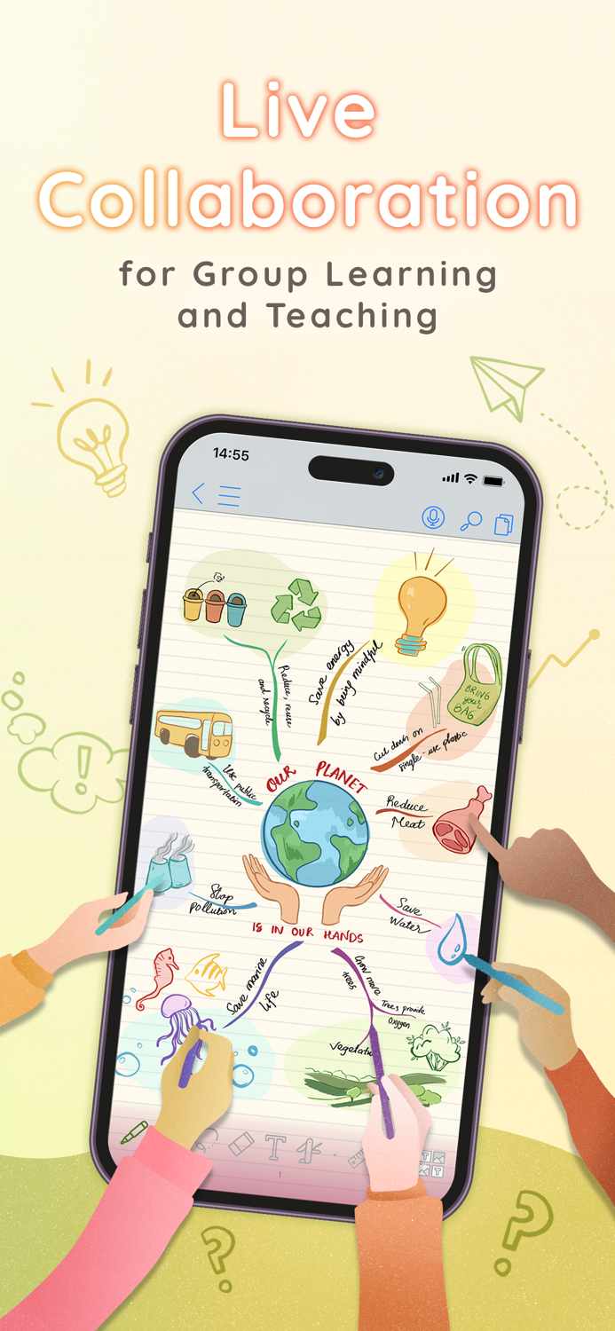 CollaNote Handwritting and PDF