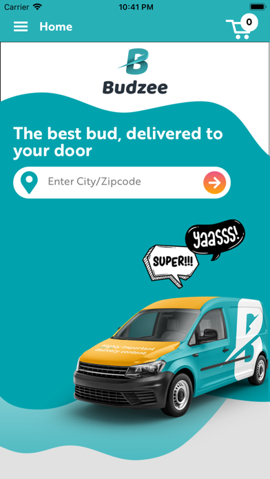 Budzee Cannabis Delivery Screenshot
