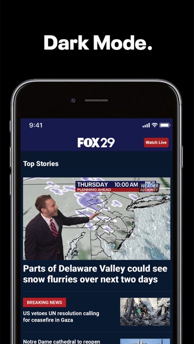 FOX 29 Philadelphia: News Screenshot