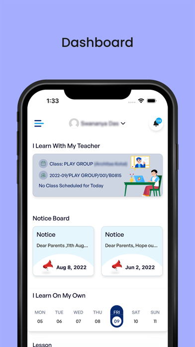 Kinderland Pre School Student Screenshot