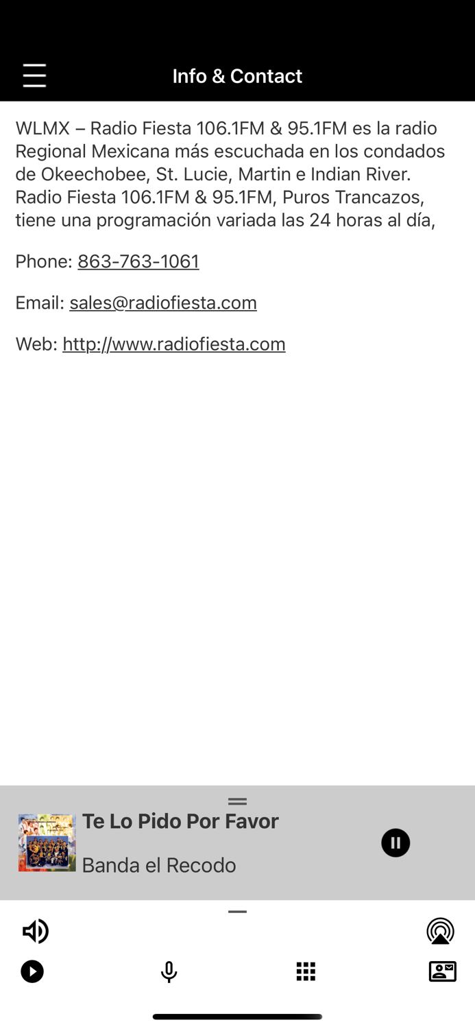 Radio Fiesta WLMX