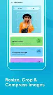 photo & image resizer iphone screenshot 2