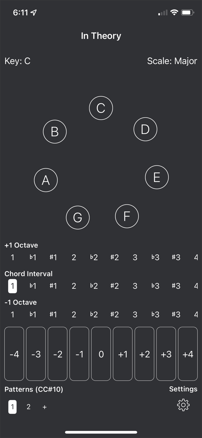 In Theory - Interval Keyboard