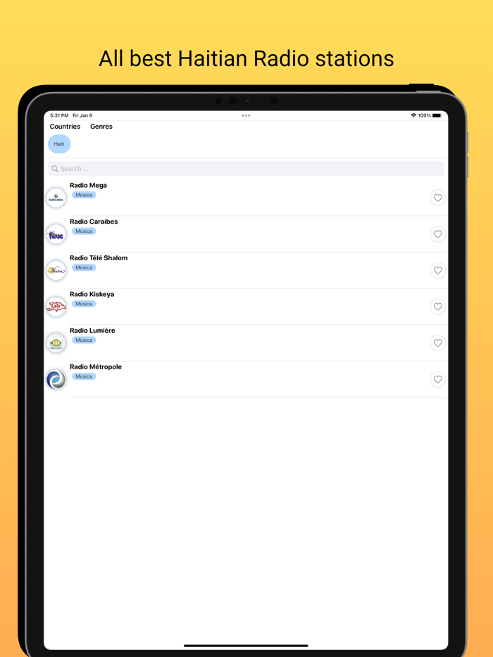 Haitian Radios - Top Stations
