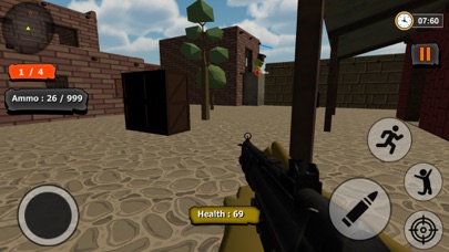 Chicken Roosters Gun Fight Screenshot