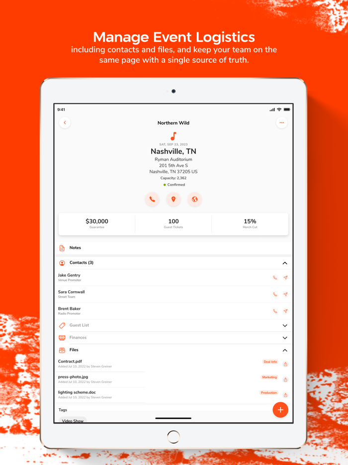Artist Growth Workspace