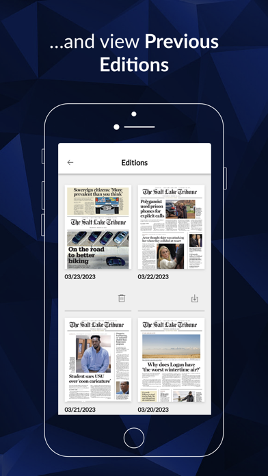 The Salt Lake Tribune Screenshot