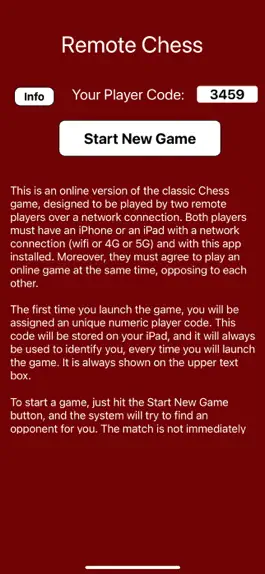 Game screenshot Remote Chess apk