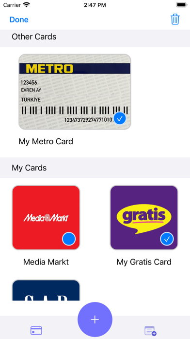 Card Holder - Loyalty Card Screenshot