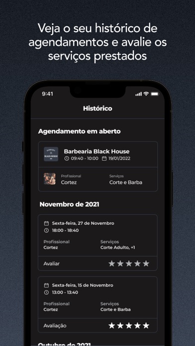 Black House Barbearia Screenshot