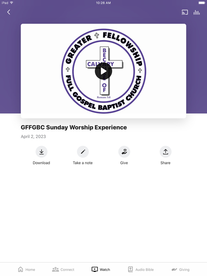 Greater Fellowship Church DC