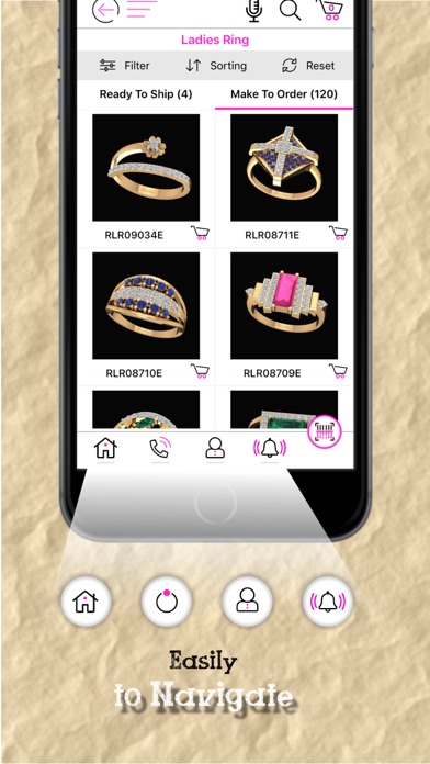 Rosetta Diamond Jewellery Screenshot