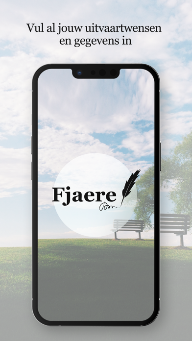 Fjaere - Uitvaartwensen Screenshot