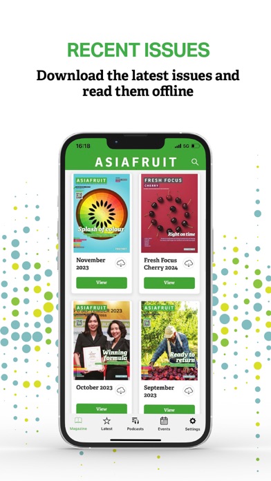 Asiafruit Magazine Screenshot