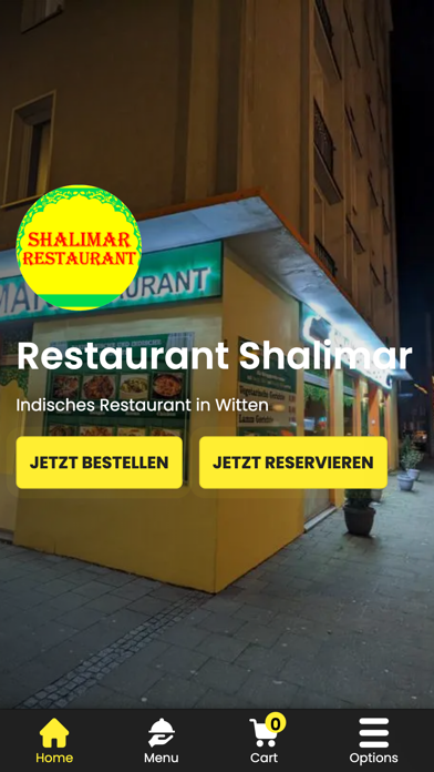 Restaurant Shalimar Screenshot