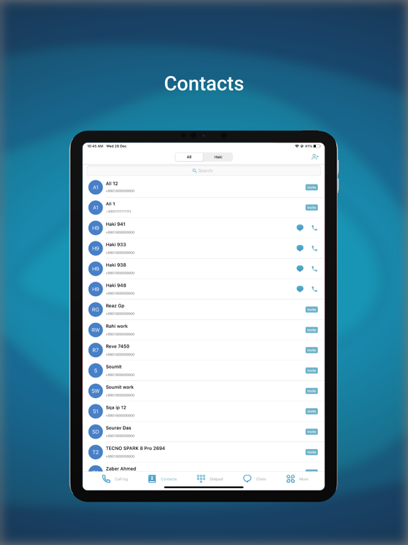 Hakki iPad screenshot 2 - Social Networking app
