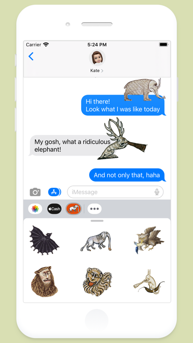 Medieval Animal Stickers Screenshot