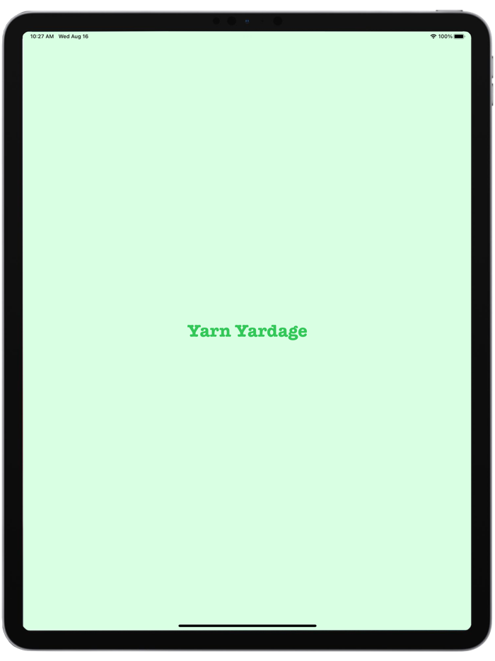 Yarn Yardage