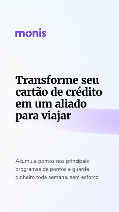 Monis - Viagens sem estresse Screenshot