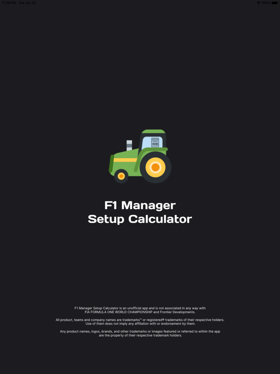 Screenshot #4 pour F1M Setup Calculator