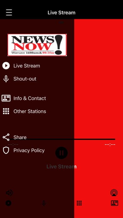 News Now Warsaw 1480AM-99.7FM Screenshot