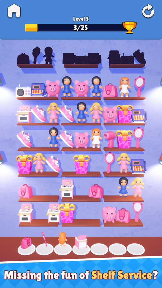 #4. Shelf Service! (iOS) Podle: Benjamin Richy
