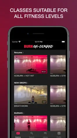 Game screenshot BURN On-Demand apk