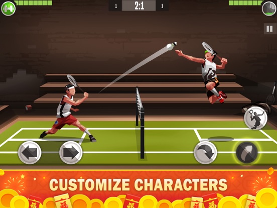 Badminton League iPad app afbeelding 4