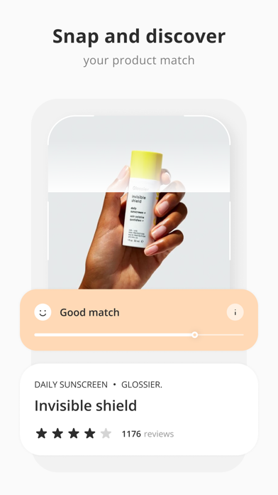 Ama Care - cosmetic scanner Screenshot