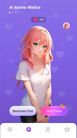 Game screenshot Chat-Chan: Ai Anime Friends apk