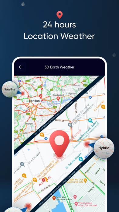 3D Earth and Weather Screenshot