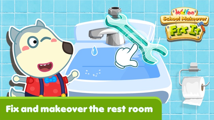 Wolfoo Design: School Makeover