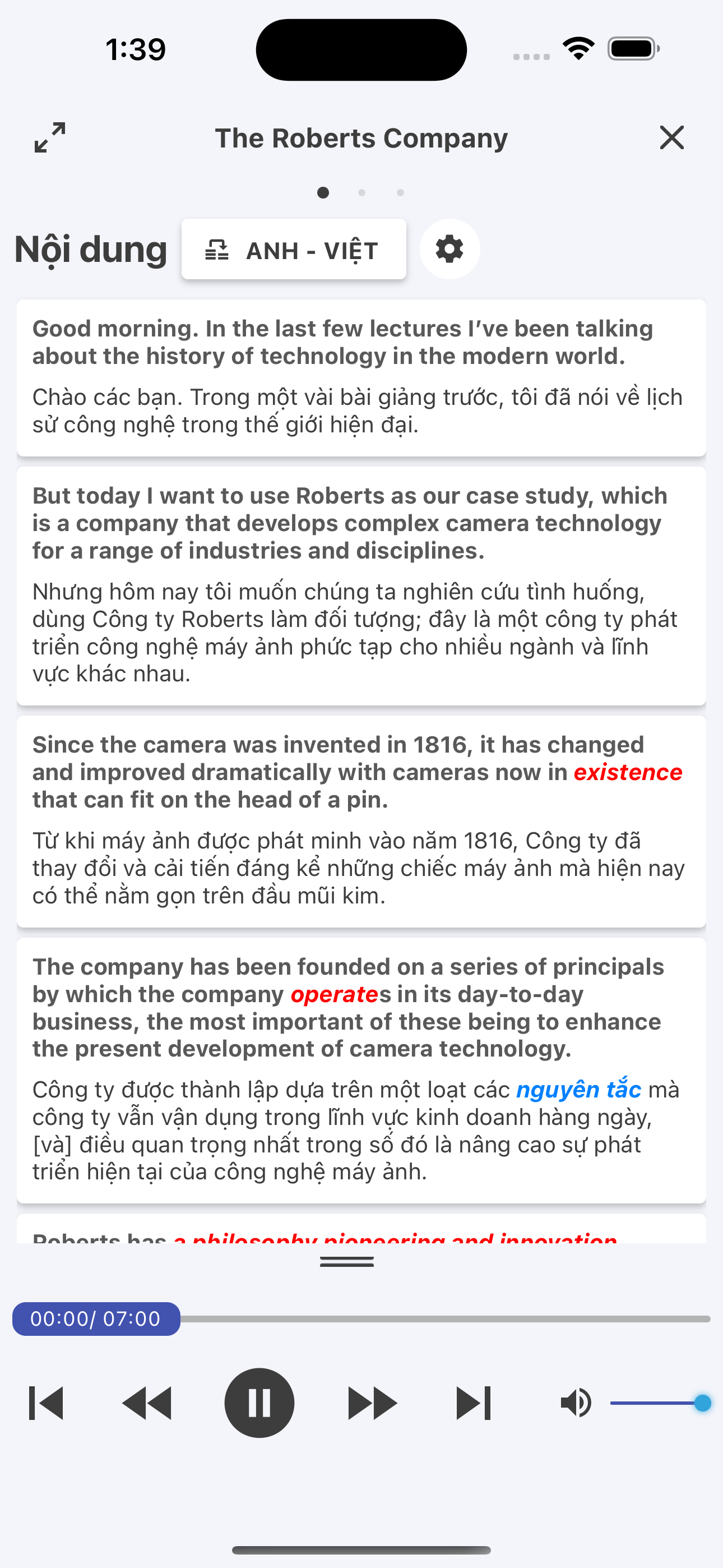 Học IELTS Song Ngữ