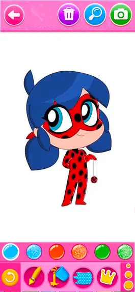 Game screenshot Ladybug Coloring & Magic Block mod apk