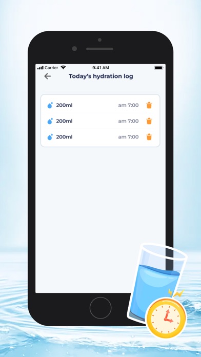 Drink Water Tracker -  Daily Screenshot