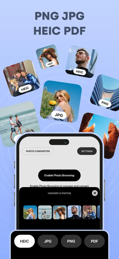 JPG Converter. 全能图片格式转换器应用截图