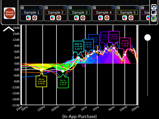 AcoustiTools® iPad screenshot 4 - Utilities app
