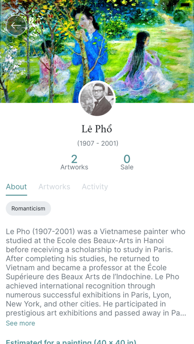 Artfolios Screenshot