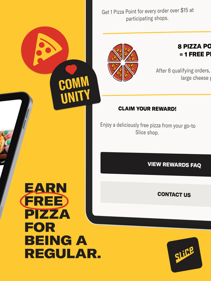 Slice Pizza Delivery-Pick Up