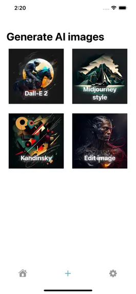 Game screenshot Promptum - AI images feed apk