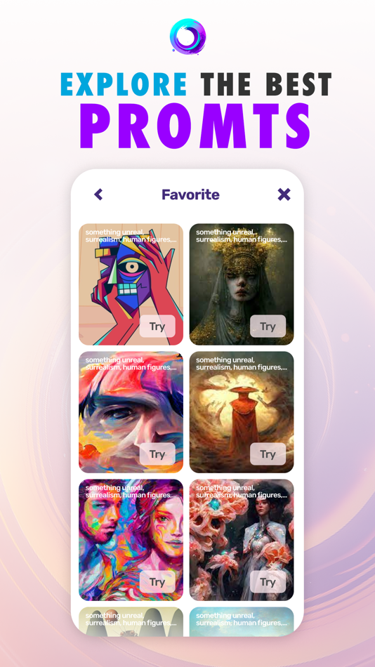 #4. Art AI Generator (iOS) By: Tal Feigel