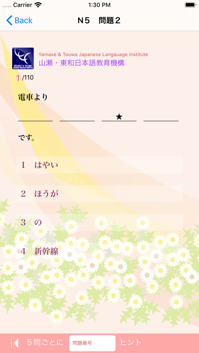 新しい「日本語能力試験」Ｎ５文法問題集のおすすめ画像4