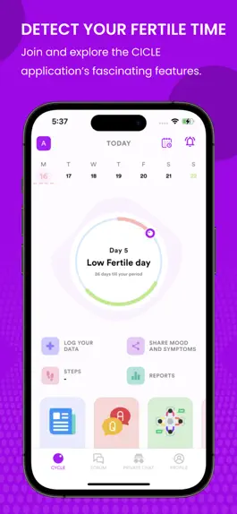 Game screenshot CICLE- Period, Fertility, PCOS apk