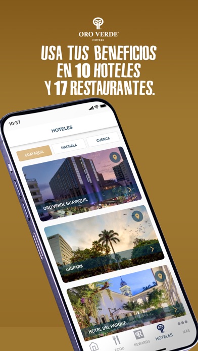 Hoteles Oro Verde Screenshot