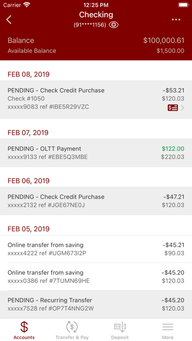 Savanna-Thomson State Bank Screenshot