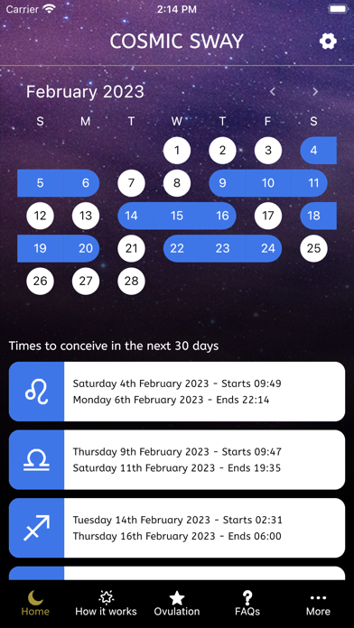 Cosmic Sway Method Screenshot 3 - AppWisp.com Cosmic Sway Method Screenshot 3 - AppWisp.com